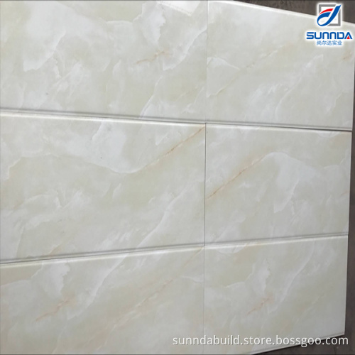 300x600mm China building materials bathroom high quality discontinued marble look ceramic wall decorative tiles